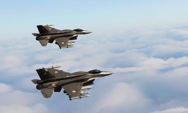 Истребители F-16. Фото: скриншот YouTube-видео