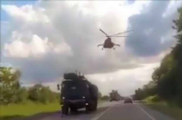 Россия ввела военную технику в Беларусь. Фото: скриншот Youtube