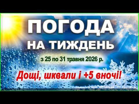Різке похолодання в Україні: дощ, вітер, гроза наприкінці травня