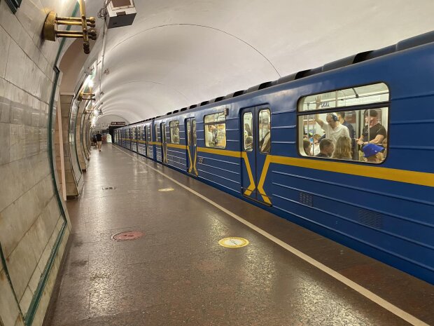 Вагон метро. Фото: Київський метрополітен