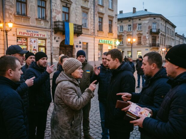 Дрогобич центр місто конфлікт вулиця