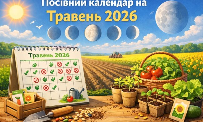 Посівний календар на травень. Фото: Telegram