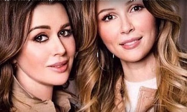 Анастасия Заворотнюк с дочерью Анной. Фото: скриншот видео