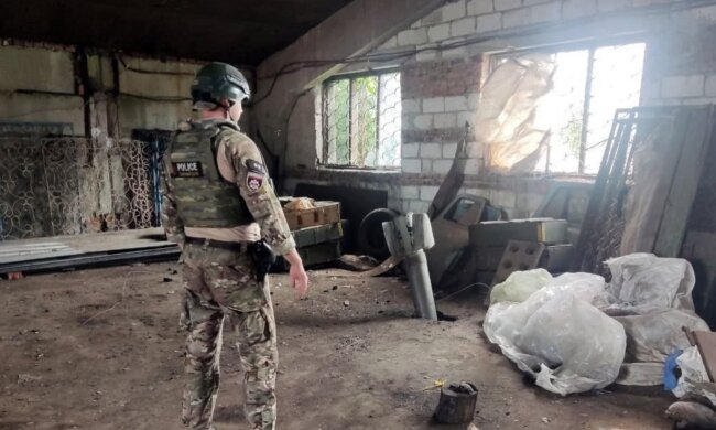 Снаряд. Фото: Telegram