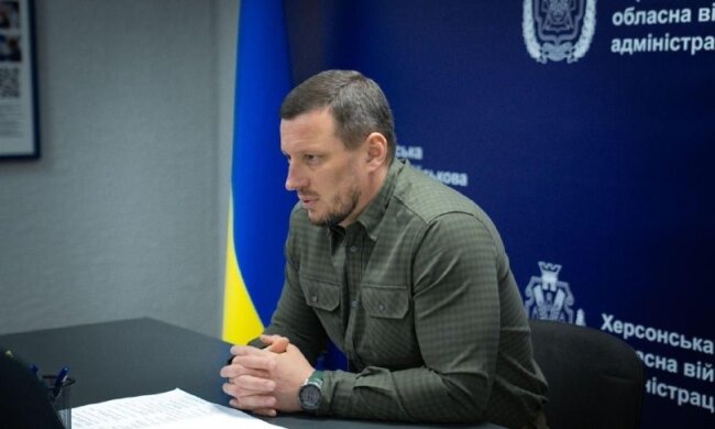 Пошкоджені будівлі після російського обстрілу Херсонщини