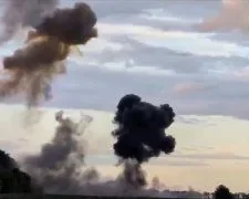 F-16 сбивает российскую крылатую ракету Х-101 на низкой высоте