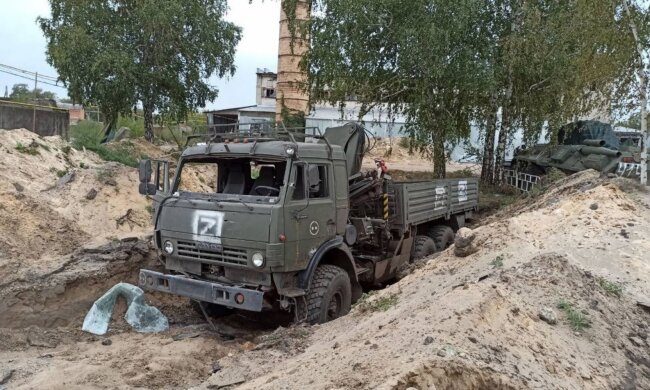 Брошенная техника орков. Фото: Telegram