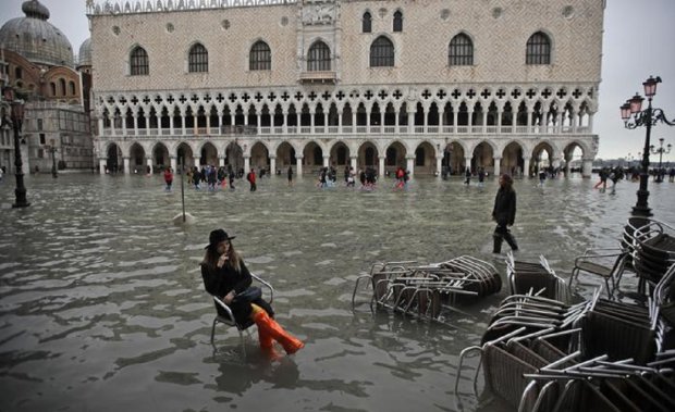 Венецианские спасатели говорят о наивысшем уровне опасности
