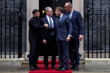 Зеленський на зустрічі з лідерами Європи в Лондоні
