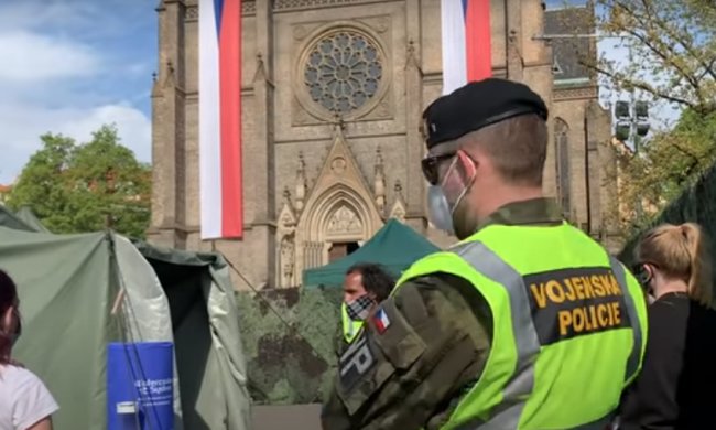 Коронавирус в Чехии. Фото: скриншот YouTube