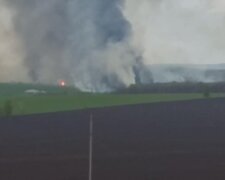 Пожар в Белгороде. Фото: скриншот Telegram-видео