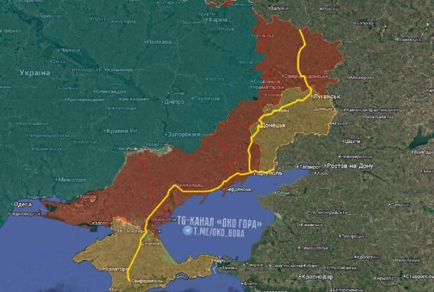 Очередь из 620 автомобилей на выезд из оккупированного Крыма перед Крымским мостом