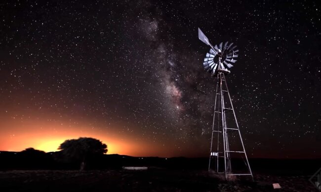 Звездное небо. Фото: YouTube, скрин