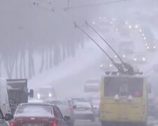 Снігопад. Фото: скріншот YouTube-відео