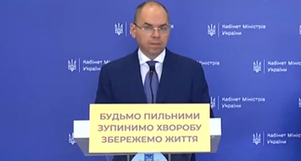 Глава МОЗ Степанов заявил об ужесточении карантина по стране. Фото: скриншот YouTube