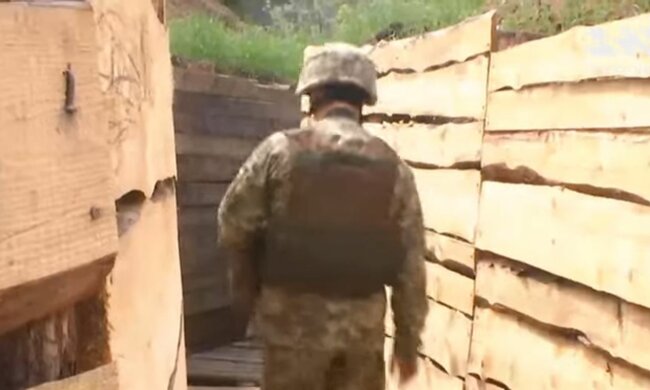 Український військовий. Фото: скріншот YouTube-відео
