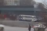 ДТП со школьным автобусом, фото: скриншот с видео Украина Сейчас