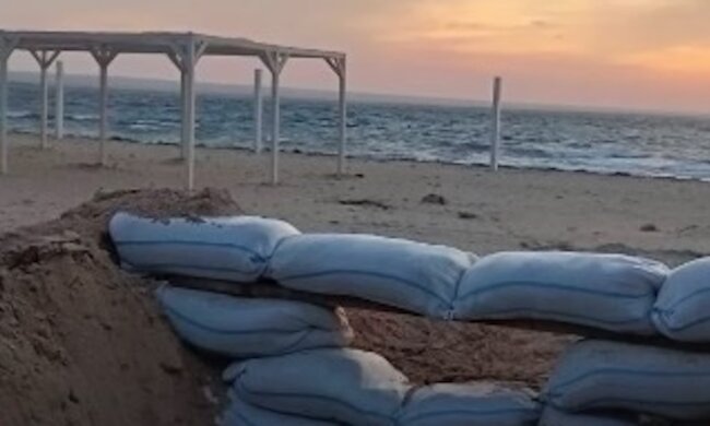 Окопи в Криму. Фото: Telegram