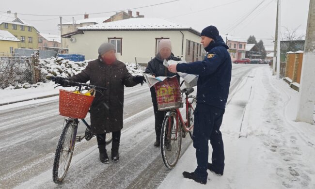 Возвращение украинцев в деревню. Фото ГСЧС