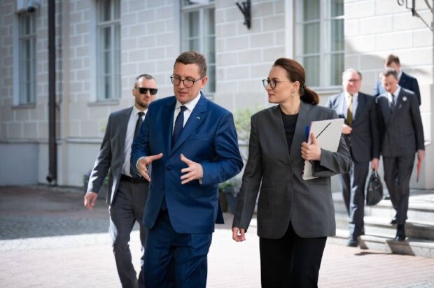 Встреча Свириденко с президентом Эстонии Аларом Карисом