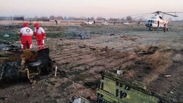 Авиакатастрофа в Иране. Фото: EPA\UPG
