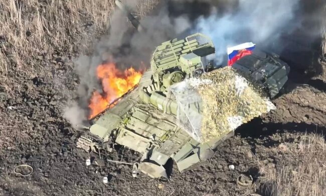 Разбитая техника рф. Фото: Facebook