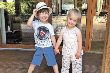 Гарри и Лиза Галкины