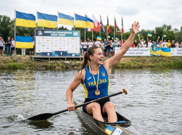 Людмила Лузан каное чемпіонат Європи золото