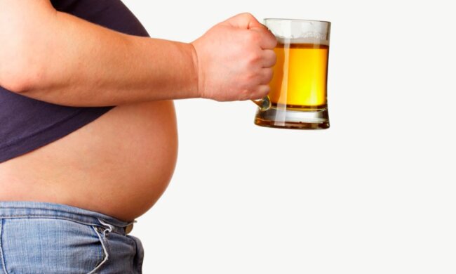 Пивной живот. Фото: YouTube