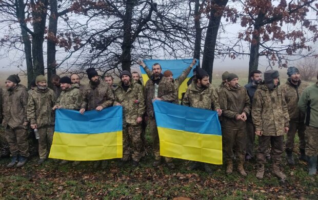 Освобожденные украинцы. Фото: Telegram