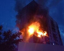 Пожежа. Фото: t.me/mvs_ukraine