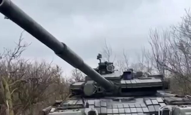 Вражеский танк. Фото: YouTube, скрин