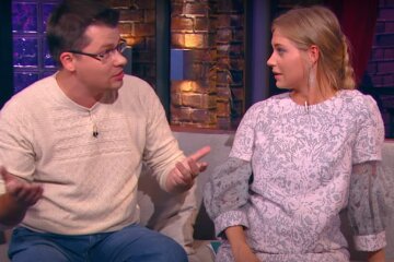 Гарик Харламов и Кристина Асмус. Фото: скриншот YouTube