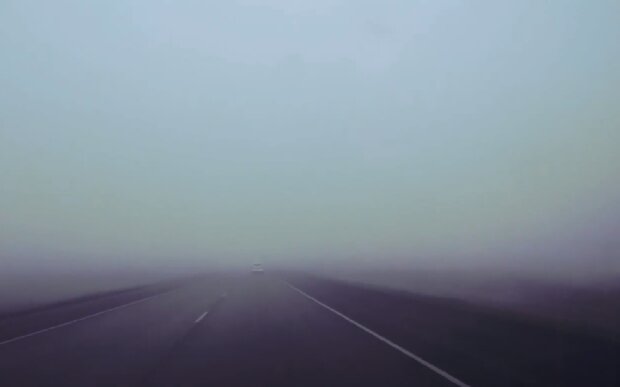 Туман. Фото: скріншот YouTube-відео