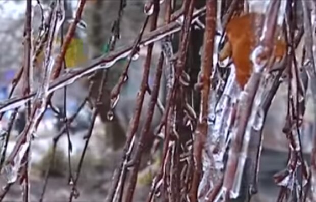 В Украину идет мороз и дождь со снегом. Фото: скриншот YouTube-видео