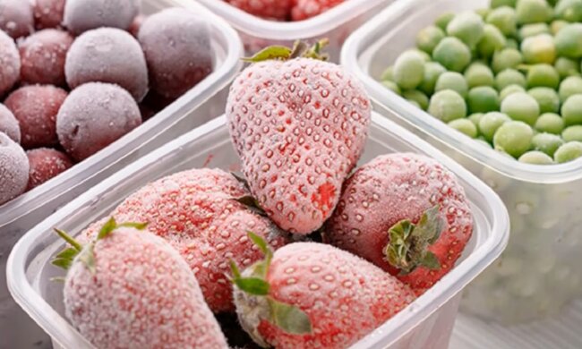 Заморожені ягоди. Фото: YouTube