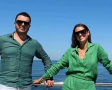 Григорий Решетник с женой Кристиной. Фото: скриншот Instagram