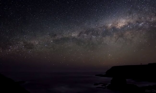 Звездное небо. Фото: скриншот YouTube-видео