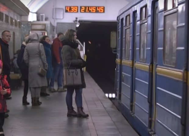 Киевское метро, скриншот YouTube