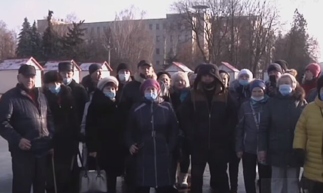 Митинг. Фото: YouTube, скрин