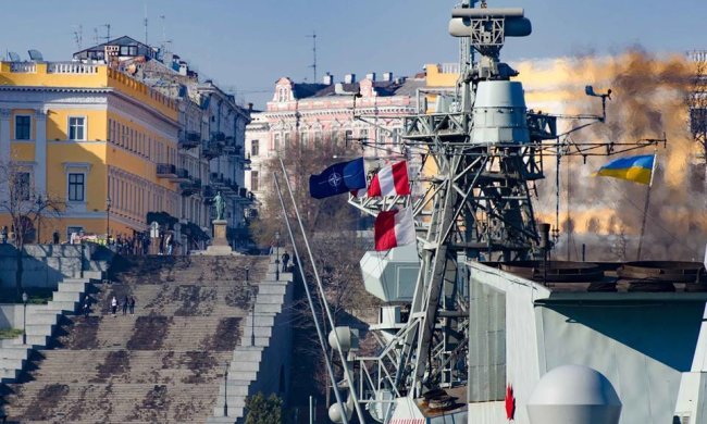 Корабли ударной группировки НАТО уже в Одессе. Первые подробности