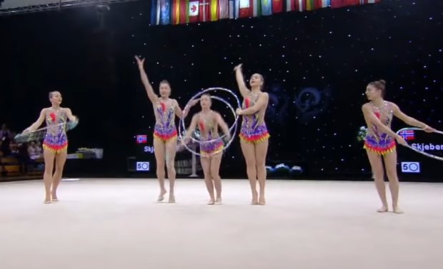 Украниские гимнастки поедут на соревнование в Россию