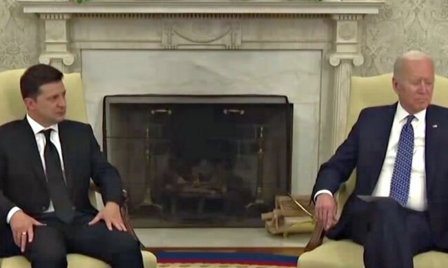 Зеленский и Байден. Фото: скриншот Youtube-видео