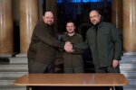 Підписання документу про вступ до ЄС. Фото: Денис Шмигаль