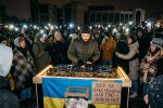 DJ-сети блекаут Київ зима натовп