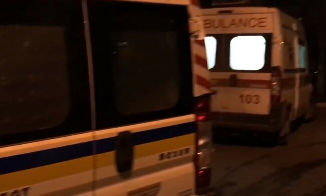 Пожар на Оболони, есть погибший. Фото: скриншот Youtube