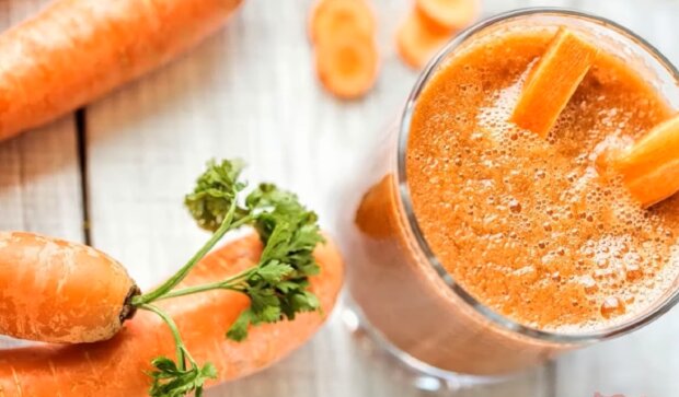 Морковный сок. Фото: YouTube