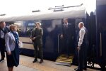 Генсек НАТО Марк Рютте на вокзале Киева