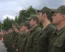 Військові у Білорусі. Фото: скріншот YouTube-відео