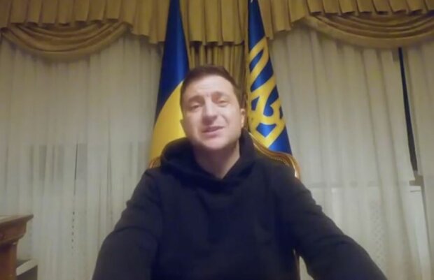 Владимир Зеленский. Фото: скриншот видео Facebook